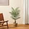 Glitzhome&#xAE; 3.5ft. Potted Faux Areca Palm Tree